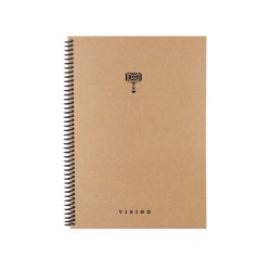 Keskin 17x24 La Plume Viking Spiralli Sert Kapak 100 Yaprak Çizgili Defter 417955